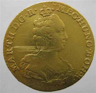 Maria Theresia GOLD - Münzen, Medaillen und Papiergeld