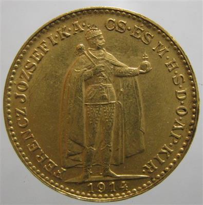 Franz Josef I. GOLD - Münzen