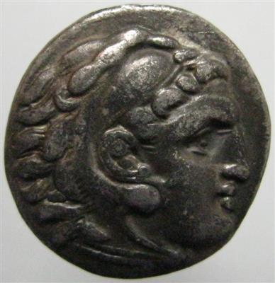 Könige von Makedonien, Alexander III. gen. der Große (336-323 v. C.), Nachfolger - Münzen
