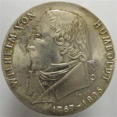 20 Mark 1967 A Wilhelm von Humboldt - Monete