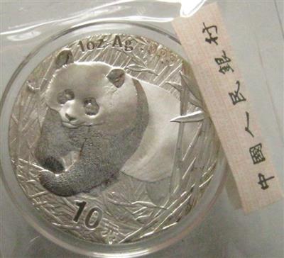 China 10 Yuan 2002 Panda - Coins