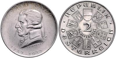 1. Republik und Ständestaat - Münzen