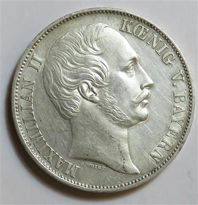 Bayern, Maximilian II. 1848-1864 - Monete