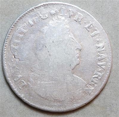 Frankreich, Ludwig XIV. 1643-1715 - Münzen