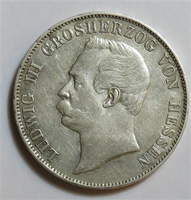 Grossherzogtum Hessen, Ludwig III. 1848-1877 - Münzen