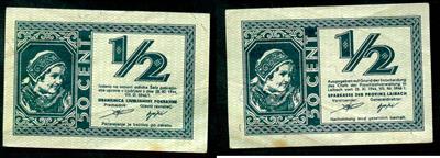 Internationales Papiergeld (4Stk) - Monete