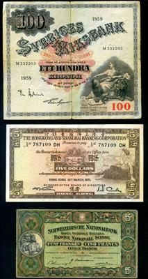 Internationales Papiergeld (7Stk.) - Coins