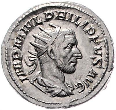 (6 Stk.) 1.) Caracalla Caes. - Münzen und Medaillen