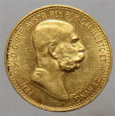 Franz Josef I. 1848-1916, GOLD - Münzen und Medaillen