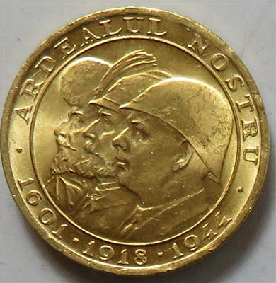 Michael I. 1940-1947 GOLD - Münzen und Medaillen