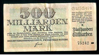 Reichsverkehrsministerium, Zweigstelle Bayern - Münzen und Medaillen