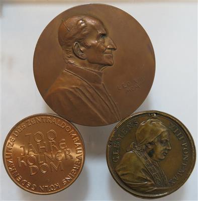 Religiöse Medaillen (6 Stk. AE) - Münzen und Medaillen