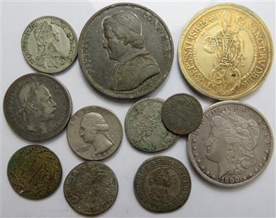 International (11 Stk., davon 8 AR) - Münzen und Medaillen