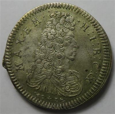 Bayern, Maximilian II. Emanuel 1679-1726 - Mince a medaile