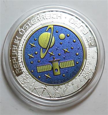 Bimetall Niobmünze Kosmologie - Coins and medals
