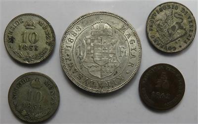 Franz Josef I. (ca. 31 Stk., davon ca. 30 AR) - Münzen und Medaillen