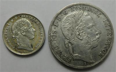 Franz Josef I. (ca. 36 Stk., davon ca. 34 AR) - Mince a medaile