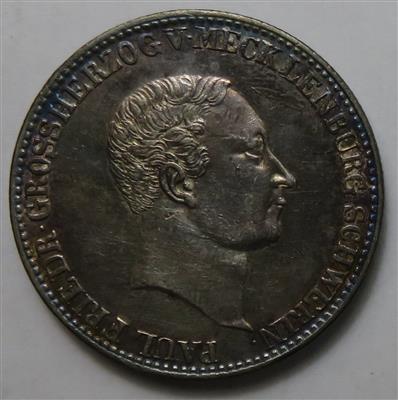 Mecklenburg- Schwerin, Paul Friedrich 1837-1842 - Münzen und Medaillen