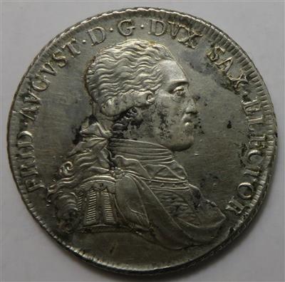 Sachsen A. L., Friedrich August III. 1763-1806 - Monete e medaglie