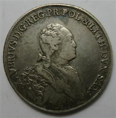 Sachsen A. L., Xaver 1763-1768 - Coins and medals