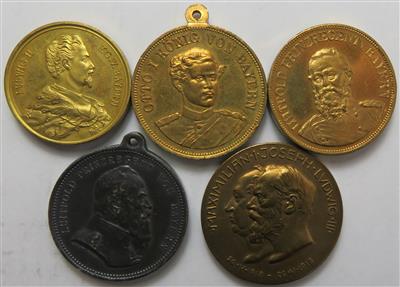 Bayern (5 Stk. AE) - Münzen und Medaillen
