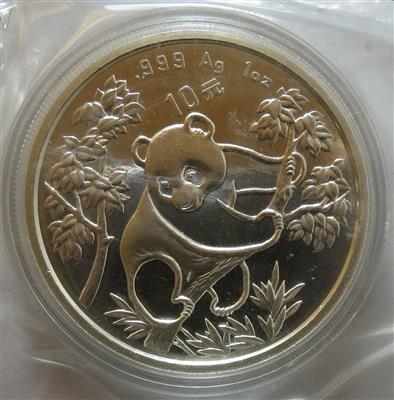 China- Panda - Münzen und Medaillen