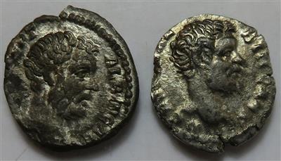 Clodius Albinus 193-195 (2 Stk. AR Denare) - Mince a medaile
