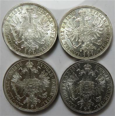 Franz Josef I. (ca. 21 Stk. AR) - Münzen und Medaillen