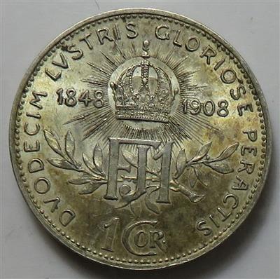 Franz Josef I. (ca. 57 Stk. AR) - Monete e medaglie