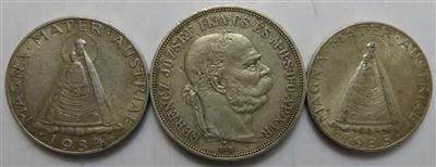 International (11 Stk., davon 9 AR) - Münzen und Medaillen