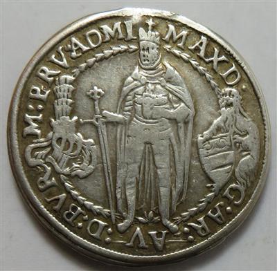 Maximilian als Großmeister des Deutschen Ritterordens - Mince a medaile