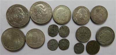 Osteuropa (ca. 15 Stk., davon ca. 13 AR) - Monete e medaglie