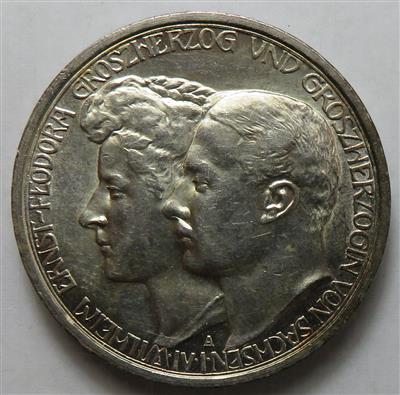Sachsen-Weimar-Eisenach, Wilhelm Ernst 1901-1918 - Mince a medaile