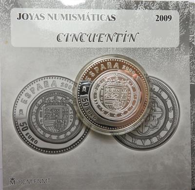 Spanien- "Cincuentin" 1609 - Münzen und Medaillen