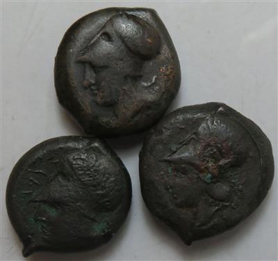 Syrakus (3 Stk. AE) - Mince a medaile