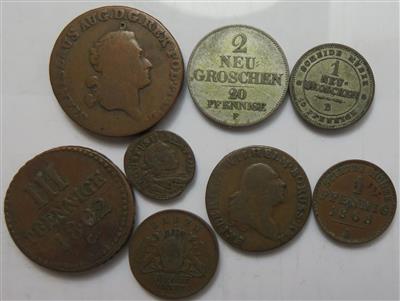 Altdeutschland (ca. 62 Stück, davon ca. 16 AR) - Mince a medaile