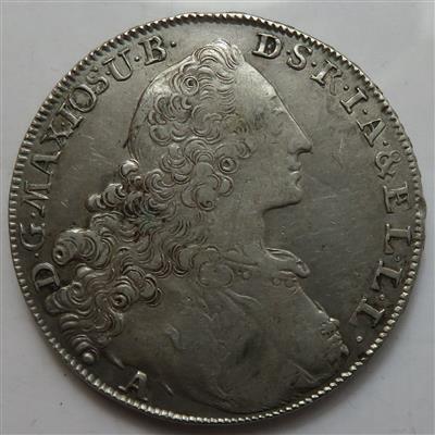 Bayern, Maximilian Joseph 1745-1777 - Monete e medaglie