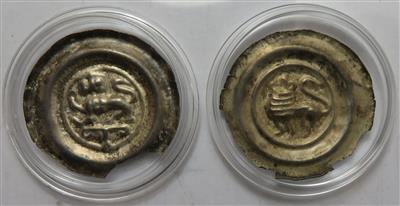 Braunschweig (2 Stück AR Brakteaten) - Coins and medals