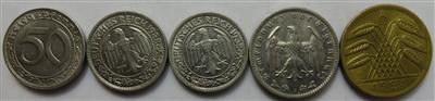 Deutschland (ca. 55 Stück, davon 5 AR) - Mince a medaile