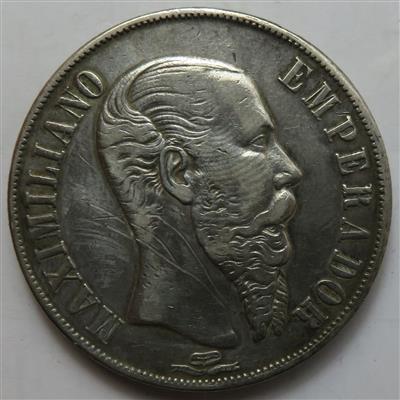 Mexiko, Maximilian I. 1864-1867 - Mince a medaile