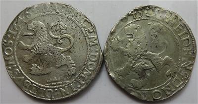 Niederlande (2 Stück AR) - Münzen und Medaillen