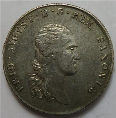 Sachsen, Albertiner, Friedrich August I. 1806-1827 - Coins and medals