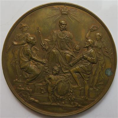 Wien, Jubiläums- GewerbeAusstellung 1888 - Monete e medaglie