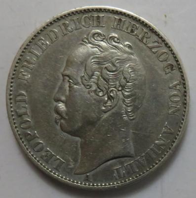 Anhalt, Leopold Friedrich 1817-1871 - Münzen und Medaillen
