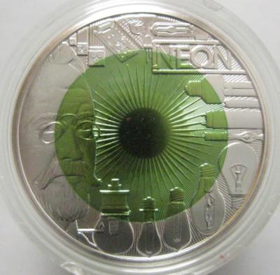 Bimetall Niobmünze Faszination Licht - Münzen und Medaillen