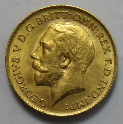 George V. 1910-1936 GOLD - Münzen und Medaillen