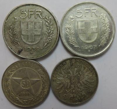 International (ca. 31 Stück AR) - Münzen und Medaillen