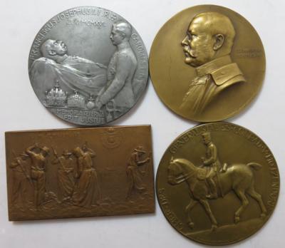 Medaillen Zeit Franz Josef I. (4 Stück) - Münzen und Medaillen