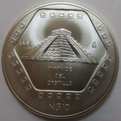 Mexiko- Pyramide von Castillo - Monete e medaglie