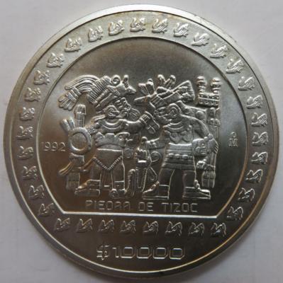 Mexiko- Stein von Tizoc - Coins and medals